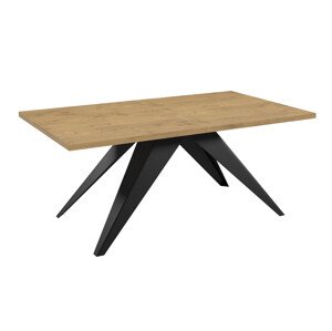 Asztal Oswego 113 (Fekete + Lándzsa tölgy)