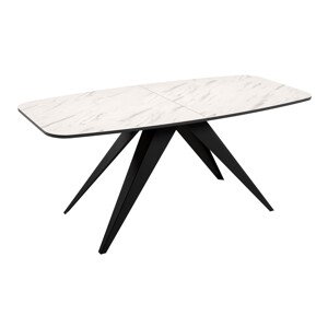 Asztal Oswego 115 (Fekete + Fehér márvány)