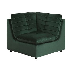 Kisebb egységekből álló, külön is használható fotel Riverton L103 (Zöld)