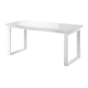 Asztal Austin U116 (Fehér + Fényes fehér)