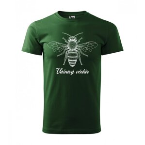 Eredeti férfi póló minden méhésznek S Zöld
