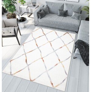 Modern szőnyeg színes mintával Szélesség: 140 cm | Hossz: 200 cm
