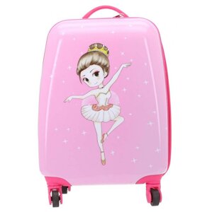 Gyermek utazótáska rózsaszín balerinával 32 l
