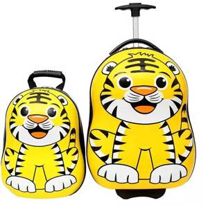 Gyerekbőrönd Cuki tigris 30 l + hátizsák