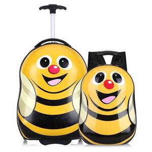 Gyermek utazótáska méh 30 l + hátizsák