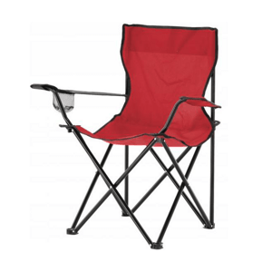 Turista összecsukható szék piros