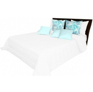 Fehér ágytakaró varrással Szélesség: 260 cm | Hossz: 240 cm