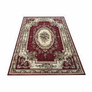 Vintage szőnyeg gyönyörű piros színben Szélesség: 160 cm | Hossz: 220 cm