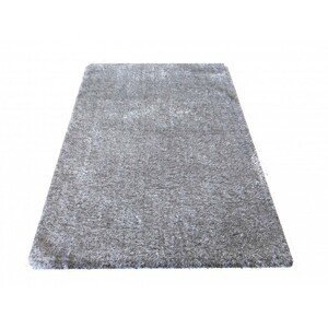 Szürke bolyhos szőnyeg Szélesség: 160 cm | Hossz: 220 cm