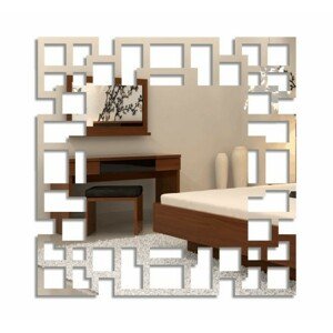 Öntapadós négyzet alakú tükör Labirintus
