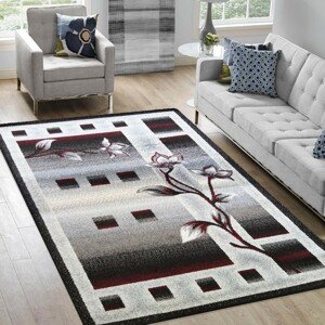 Modern nappali szőnyeg virágmintával Szélesség: 200 cm | Hossz: 290 cm