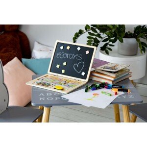 Fa laptop oktatási mágneses tábla
