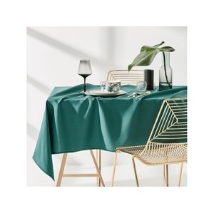 Modern asztalterítő zöld színben 140 x 300 cm