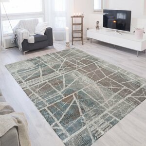 Skandináv szőnyeg geometrikus mintákkal Szélesség: 160 cm | Hosszúság: 220 cm