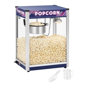 Pop-corn készítőgép - kék - 8 uncia | Royal Catering