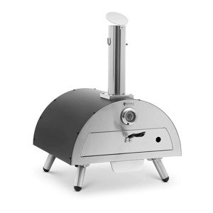 Fatüzelésű pizzasütő kemence - kordierit - 190 °C - Ø 33 cm - Royal Catering