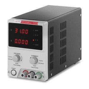Laborítóriumi tápegység - 0-30 V - 0-5 A DC - 150 W - USB | Stamos Soldering