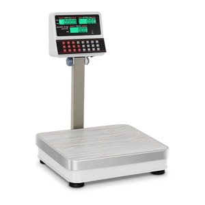 Árszorzós mérleg - 60 kg / 5 g - fehér - LCD | Steinberg Systems