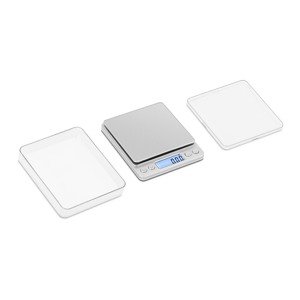 Digitális asztali mérleg - 500 g / 0,01 g - 10 x 10 cm | Steinberg Basic