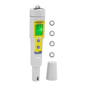 pH mérő hőmérsékletméréssel - LCD - 0–14 pH / hőmérséklet 0–50 °C | Steinberg Systems