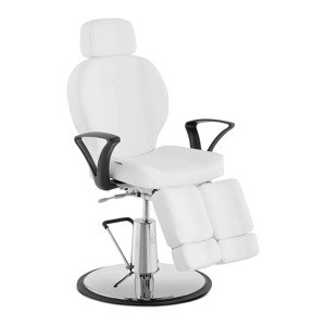 Pedikűrös szék - 94 x 76 x 117 cm - 200 kg - Fehér | physa