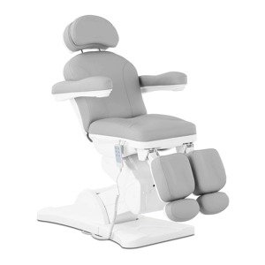 Pedikűrös szék - 350 W - 150 kg - Szürke, Fehér | physa