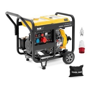 Aggregátor - 2500 / 7500 W - 12,5 l - 230/400 V - mobil - AVR - Euro 5 | MSW