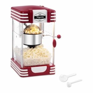 Popcorn készítő gép - 50-es évekbeli retro design - piros | bredeco