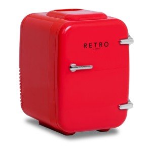 Minihűtő - 4 l - piros | bredeco
