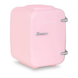 Mini hűtőszekrény - 4 L - rózsaszín | bredeco