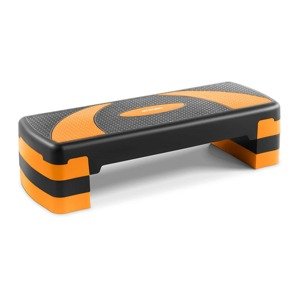 Szteppad - állítható magasság - 100 kg - fekete / narancssárga | Gymrex