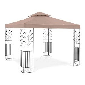 Kerti pavilon - 3 x 3 m - 180 g/m² - bézs | Uniprodo