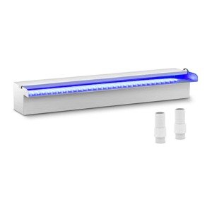 Medence szökőkút - 60 cm - LED világítás - kék/fehér | Uniprodo