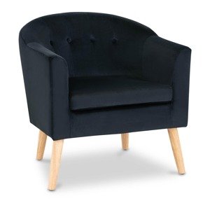 Kárpitozott szék - 180 kg-ig - ülőfelület - 49 x 53 cm - fekete | Fromm & Starck