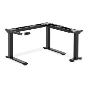Állítható magasságú sarok asztal keret - magasság: 60–125 cm - szélesség: 110–190 cm (balra) / 90–150 cm (jobbra) - szög 90° - 150 kg | Fromm & Starck