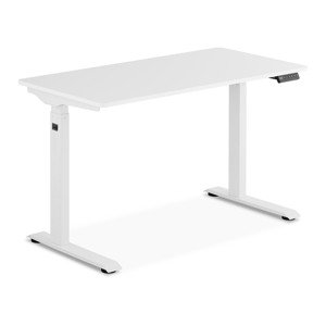 Állítható magasságú íróasztal - 90 W - 730–1233 mm - fehér | Fromm & Starck