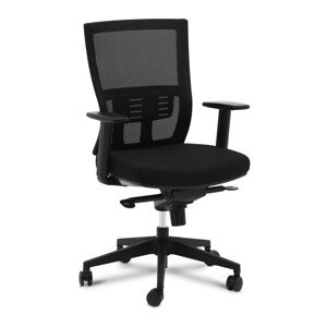 Irodai szék - hálós háttámla - 100 kg - fekete | Fromm & Starck