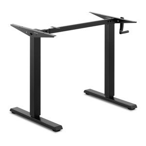 Asztal keret STAR_DESK_24 - manuális - 70 kg - fekete | Fromm & Starck