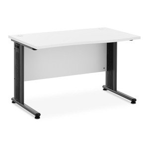 Íróasztal - 120 x 73 cm - fehér/szürke | Fromm & Starck