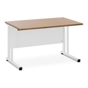 Íróasztal - 120 x 73 cm - barna/fehér | Fromm & Starck