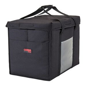 CAMBRO Ételszállító táska – 53.5 x 35.5 x 43 cm – Fekete – összehajtható